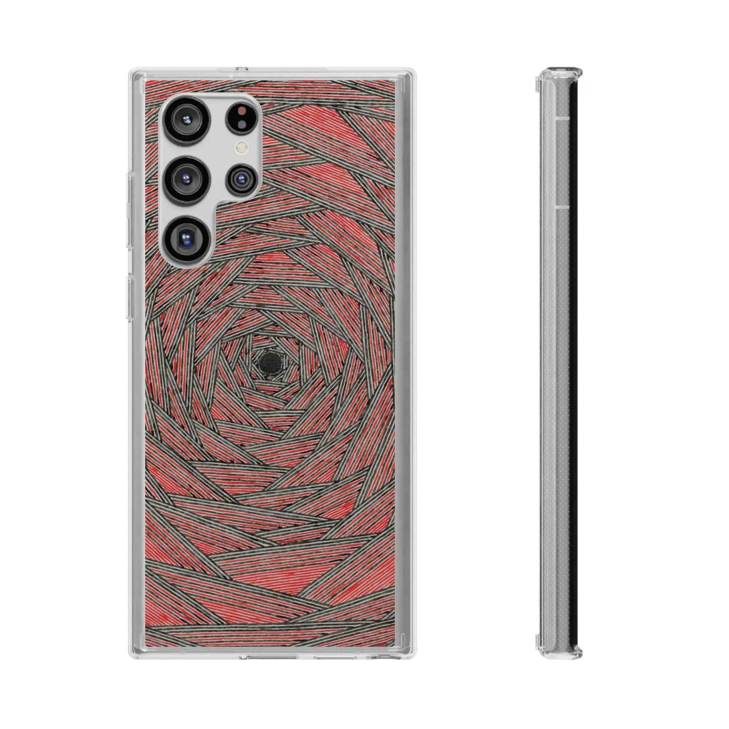 Aperature Clear Phone Case Printify