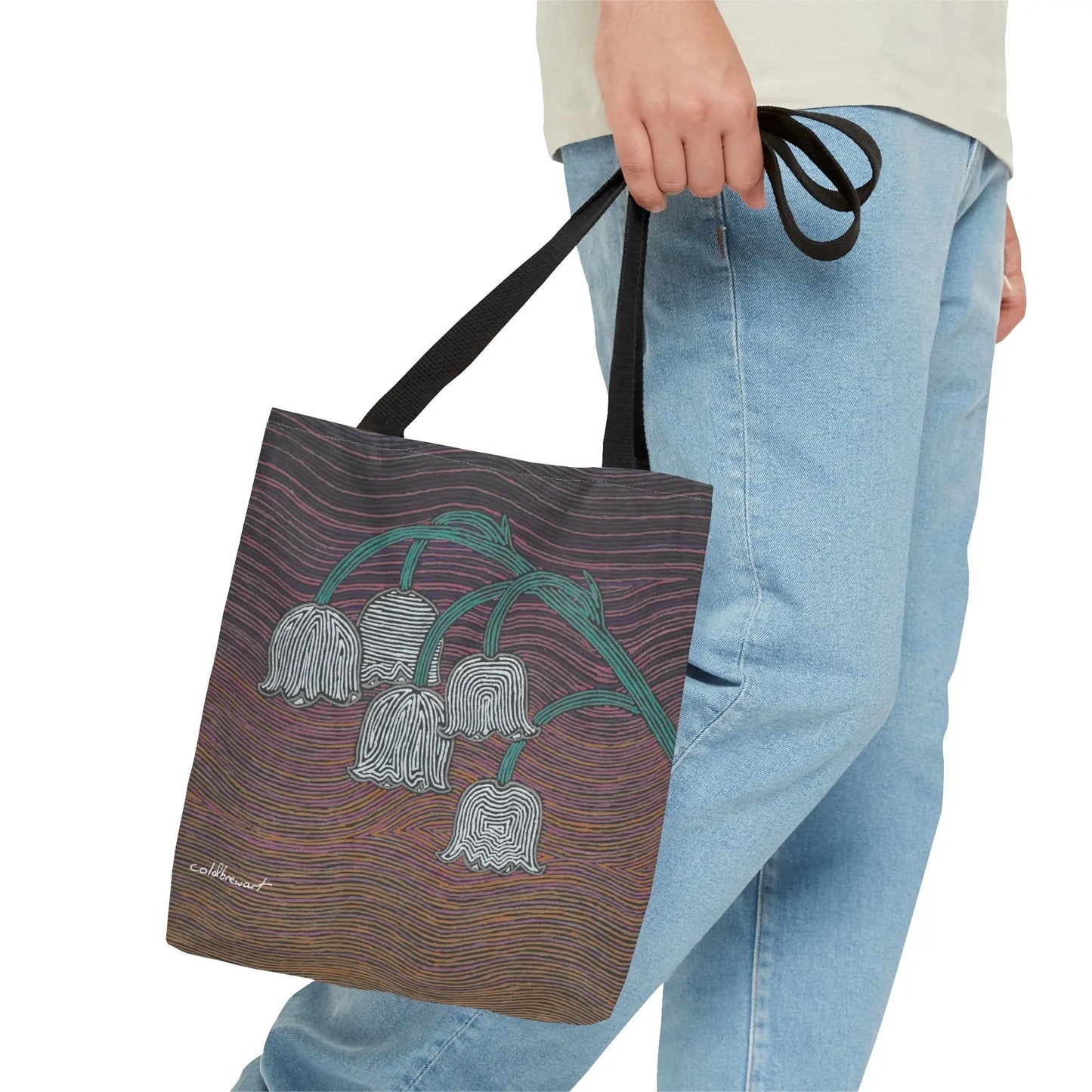 Lily of the Valley Tote Bag Printify