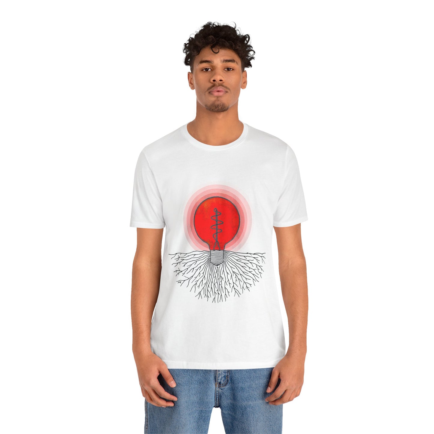 Incandescent Genesis Red Classic Jersey Short Sleeve Tee