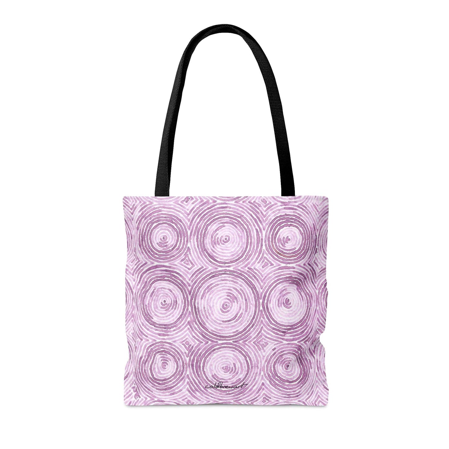 Bougainvillea Circles Tote Bag Printify