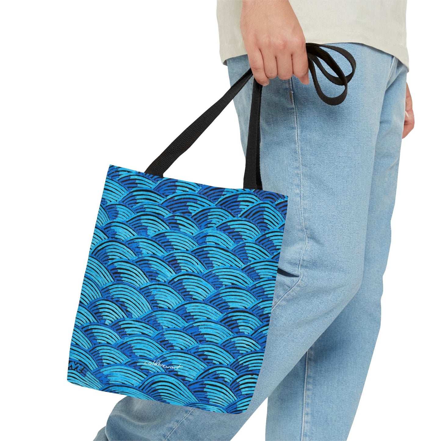 Blue Waters Tote Bag Printify