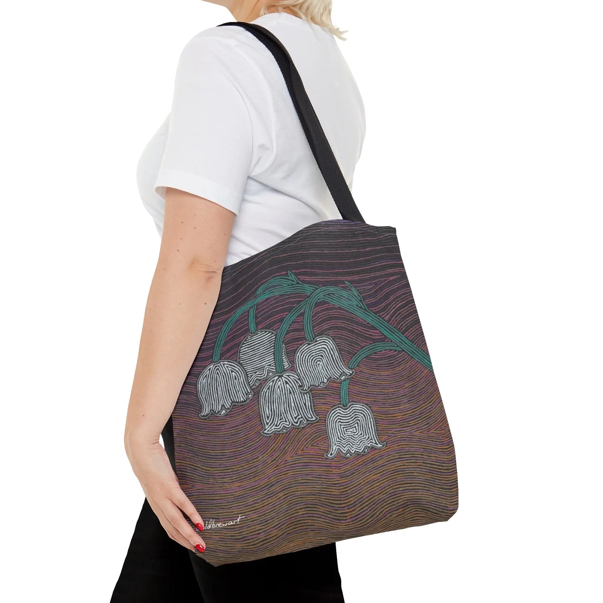 Lily of the Valley Tote Bag Printify