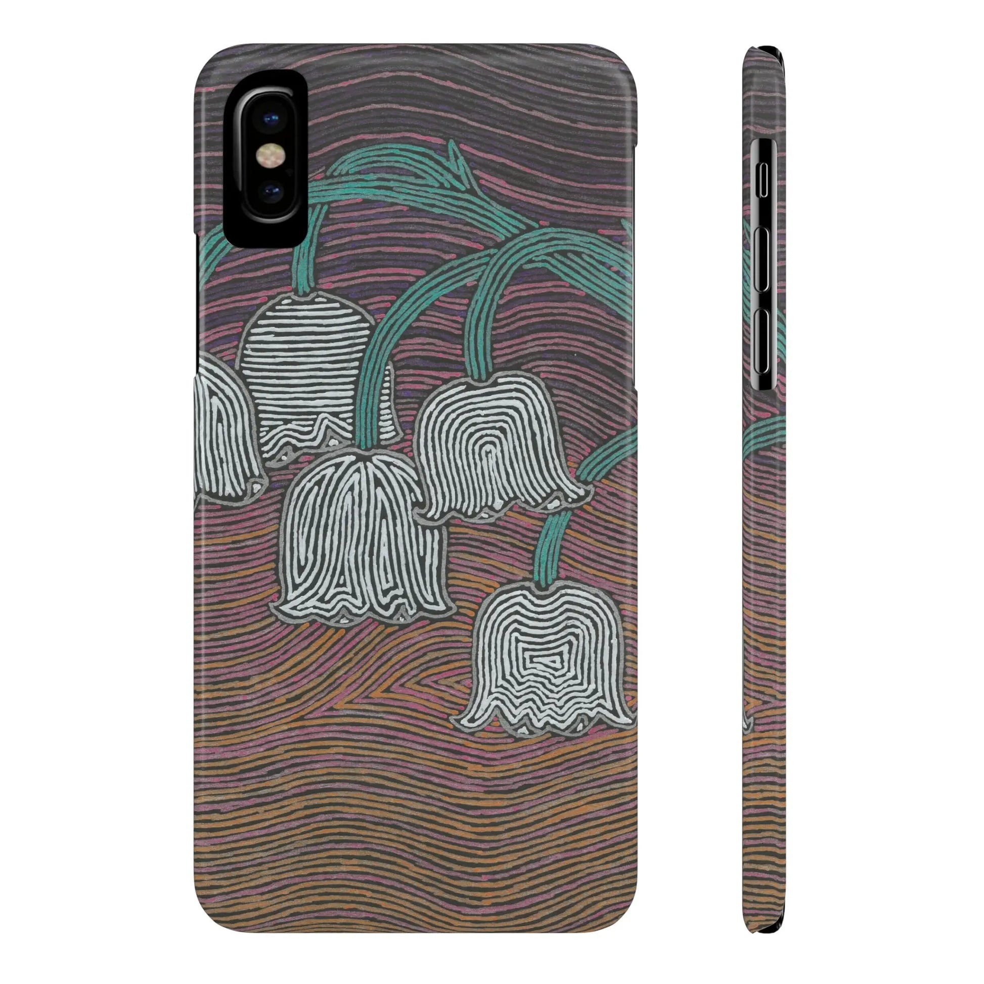 Lily of the Valley Glossy Phone Case Printify