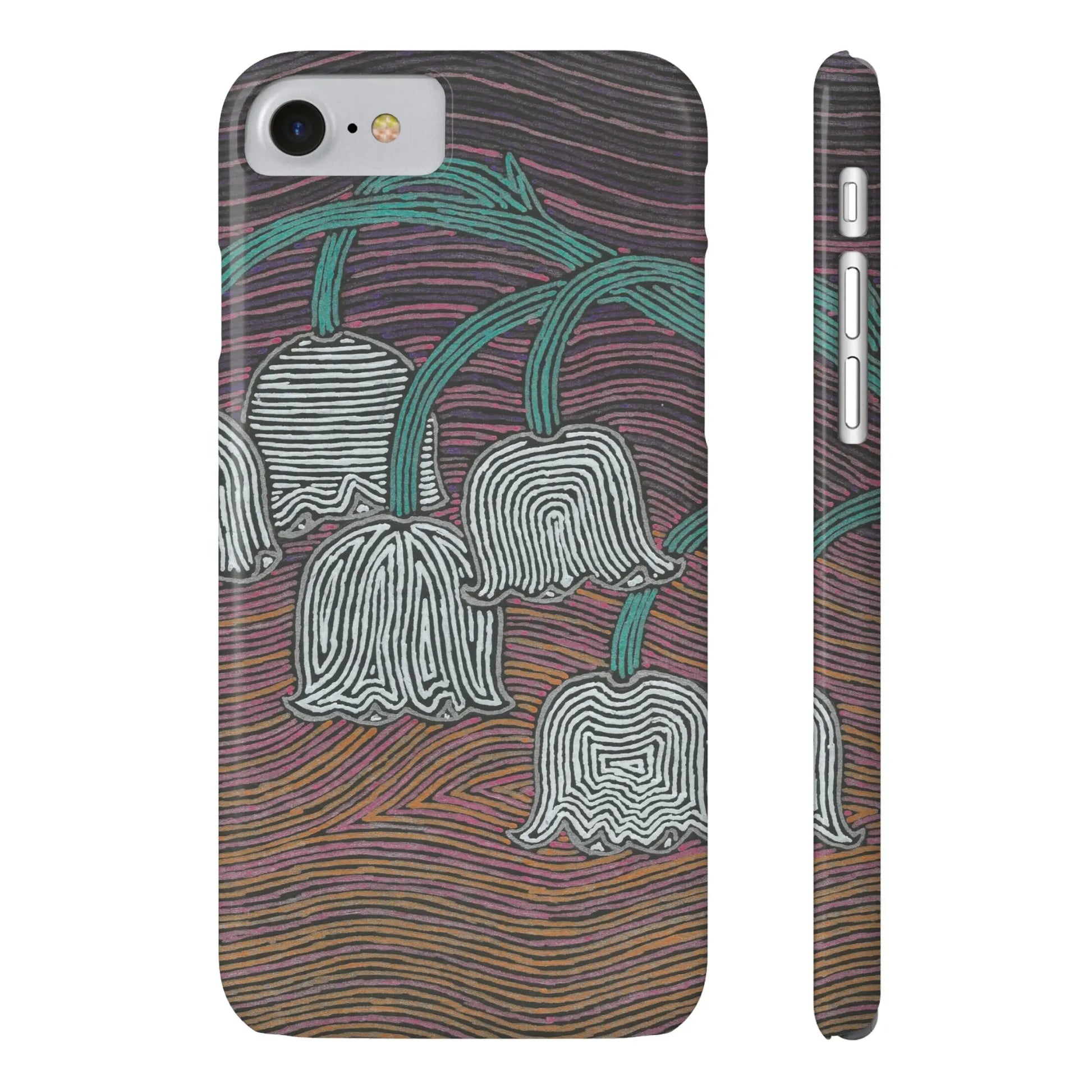 Lily of the Valley Glossy Phone Case Printify