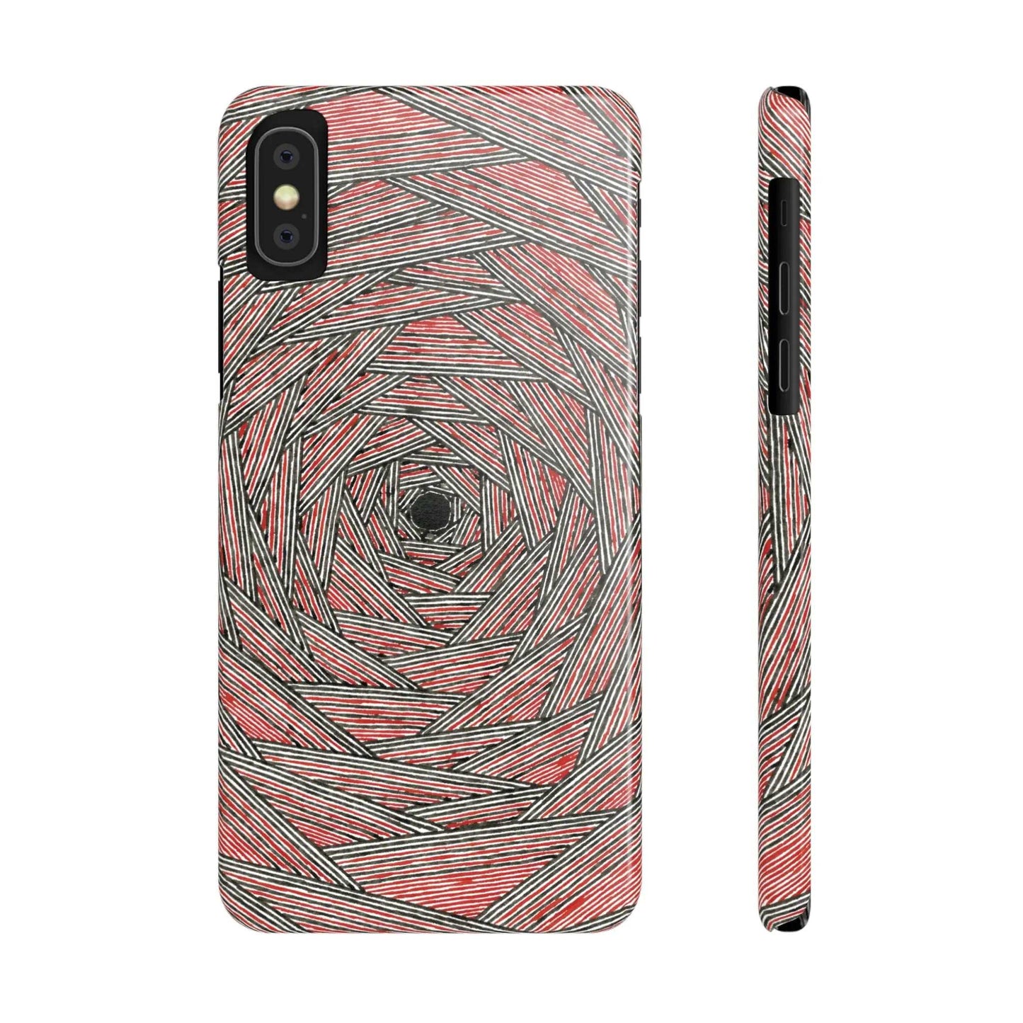 Aperature Glossy Phone Case Printify