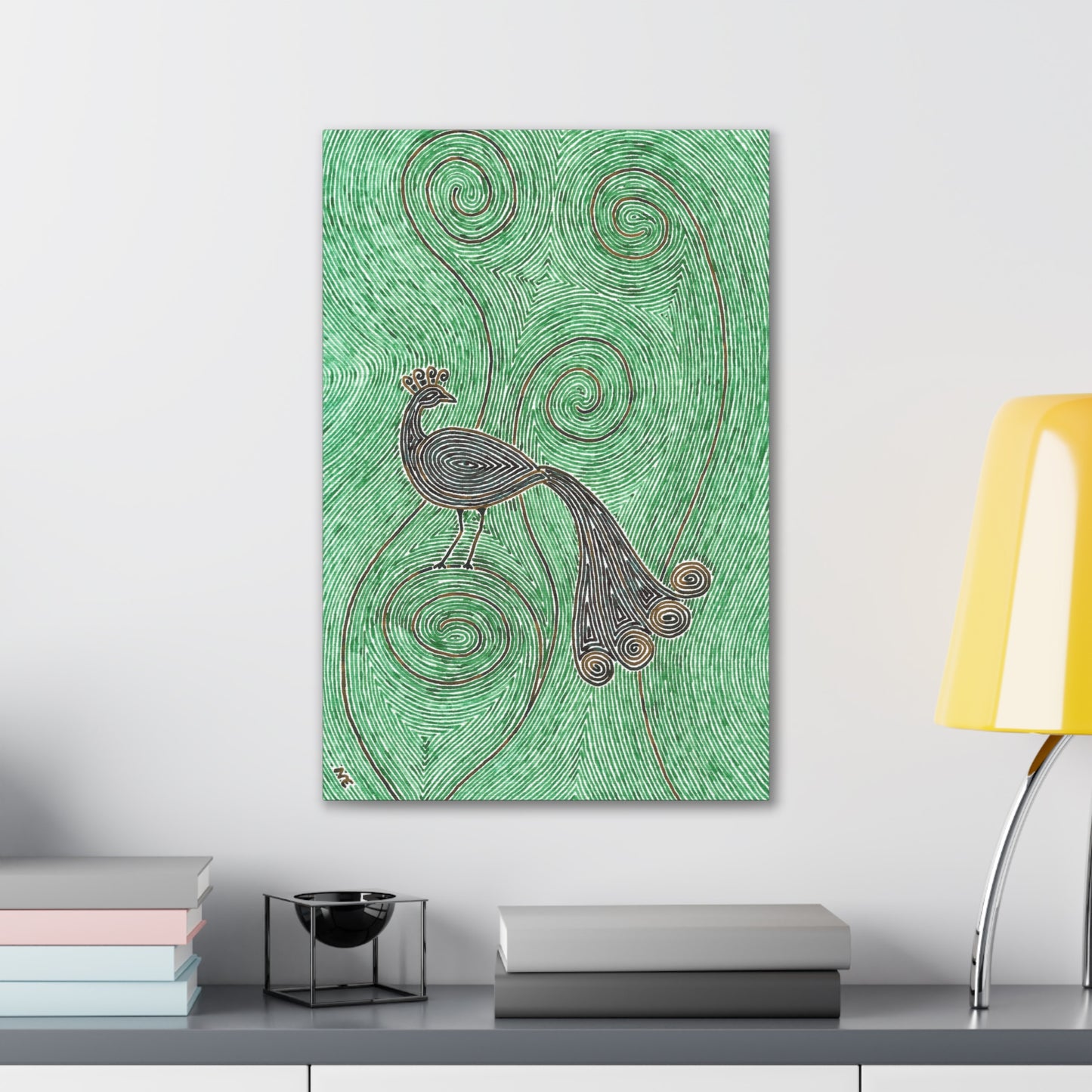 Peacock Canvas Print