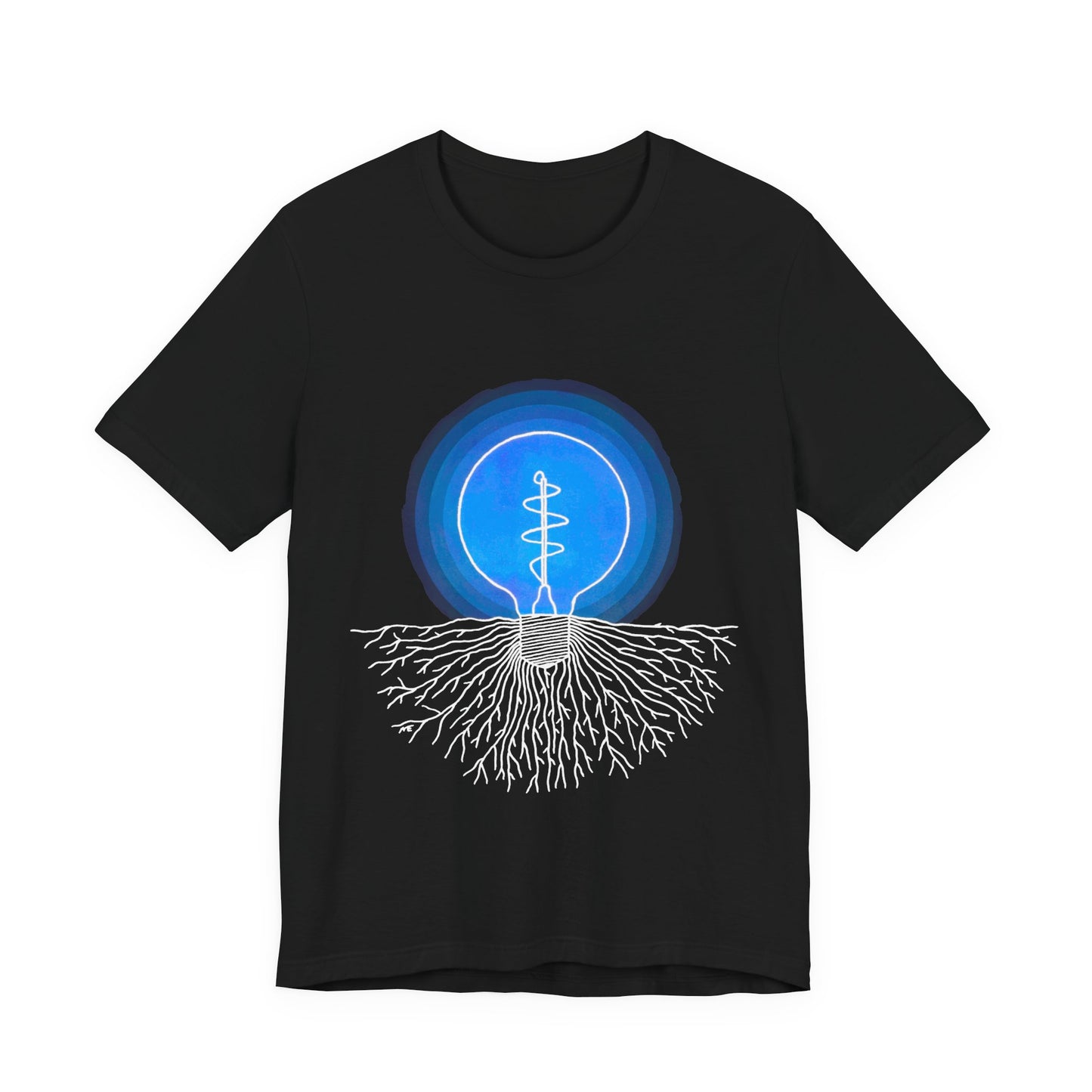 Incandescent Genesis Blue Jersey Short Sleeve Tee