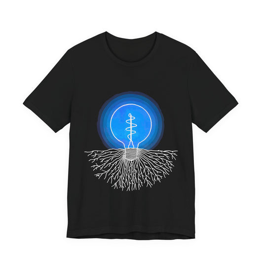 Incandescent Genesis Blue Jersey Short Sleeve Tee