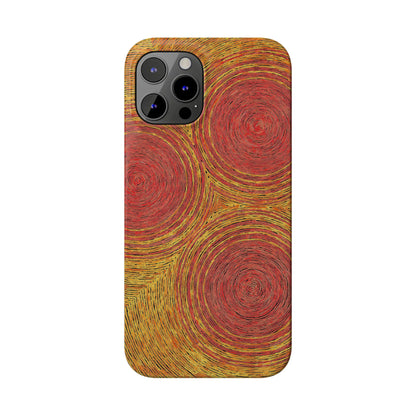 Fingerprints of the Sun Glossy Phone Case Printify