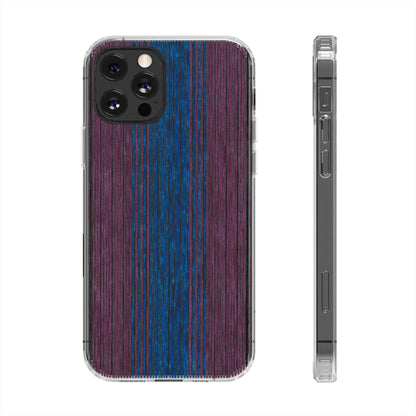 Faded Clear Phone Case Printify