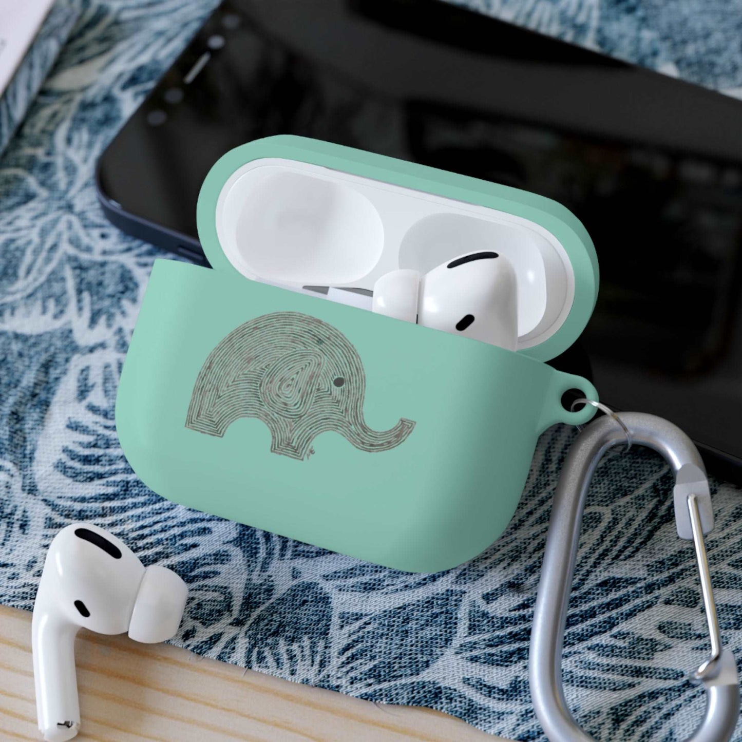 Elephant AirPods and AirPods Pro Case Cover Printify