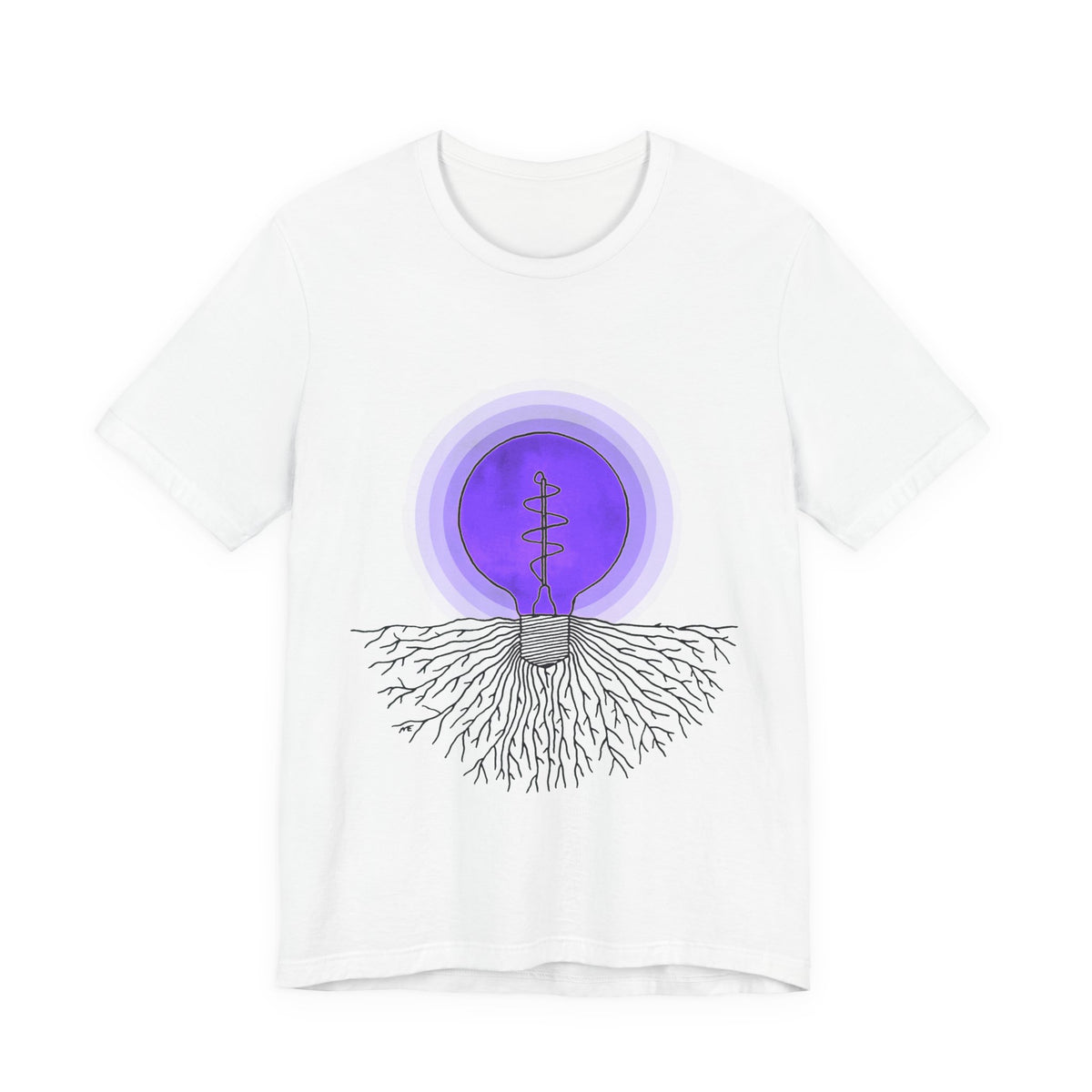 Incandescent Genesis Purple Classic Jersey Short Sleeve Tee