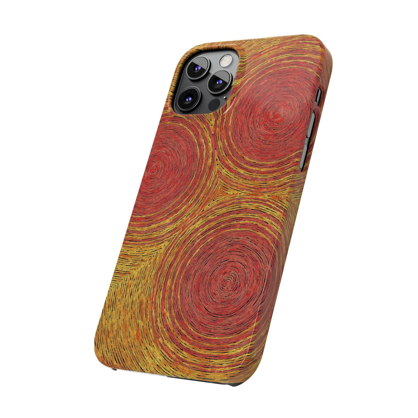 Fingerprints of the Sun Glossy Phone Case Printify