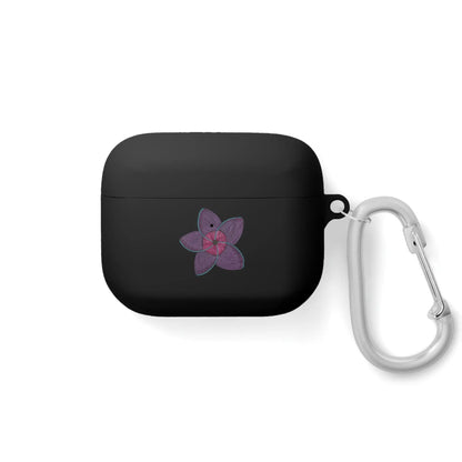 Purple Plumeria AirPods and AirPods Pro Case Cover Printify