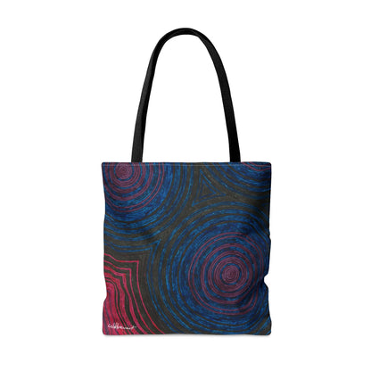 Fingerprints of the Moon Tote Bag Printify