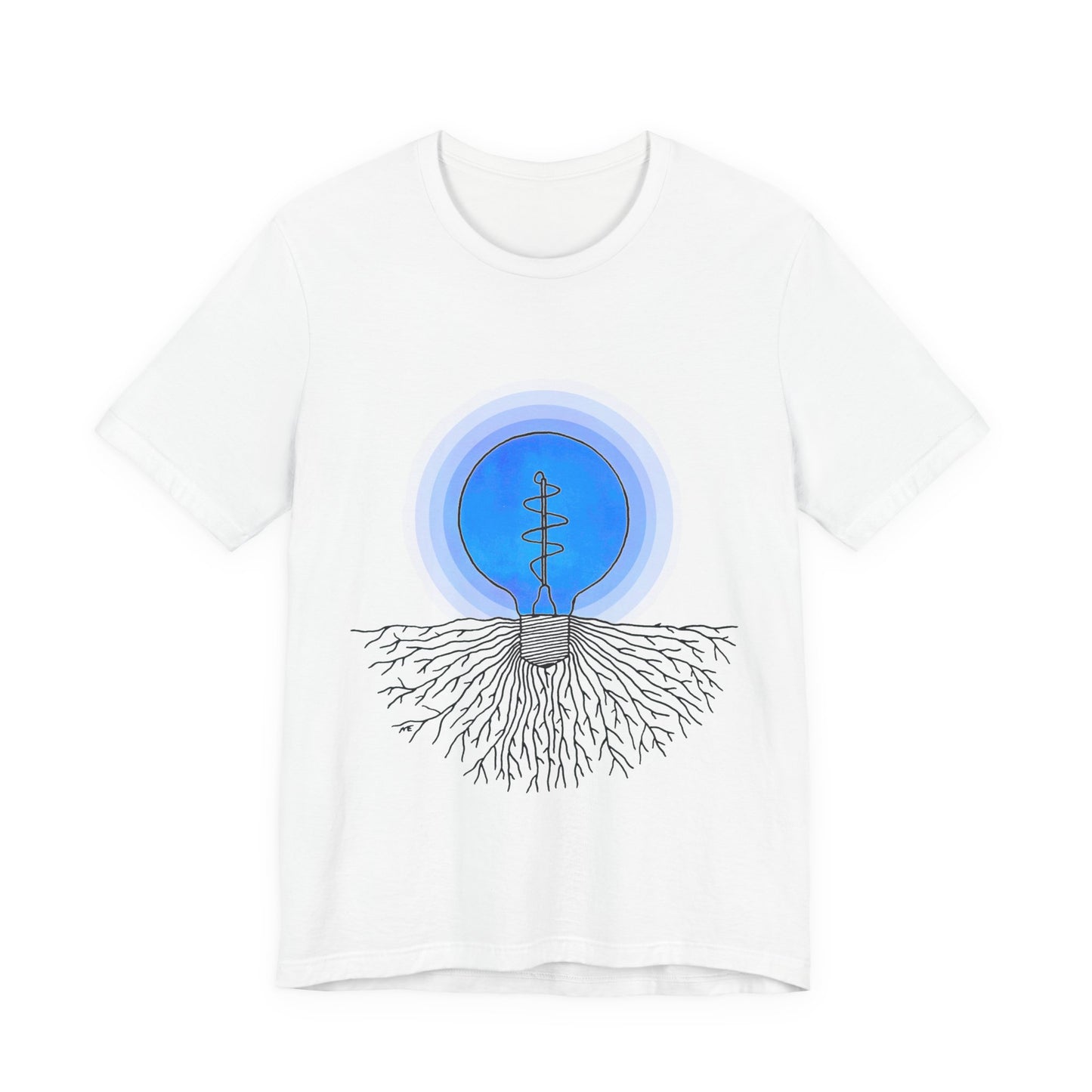 Incandescent Genesis Blue Jersey Short Sleeve Tee
