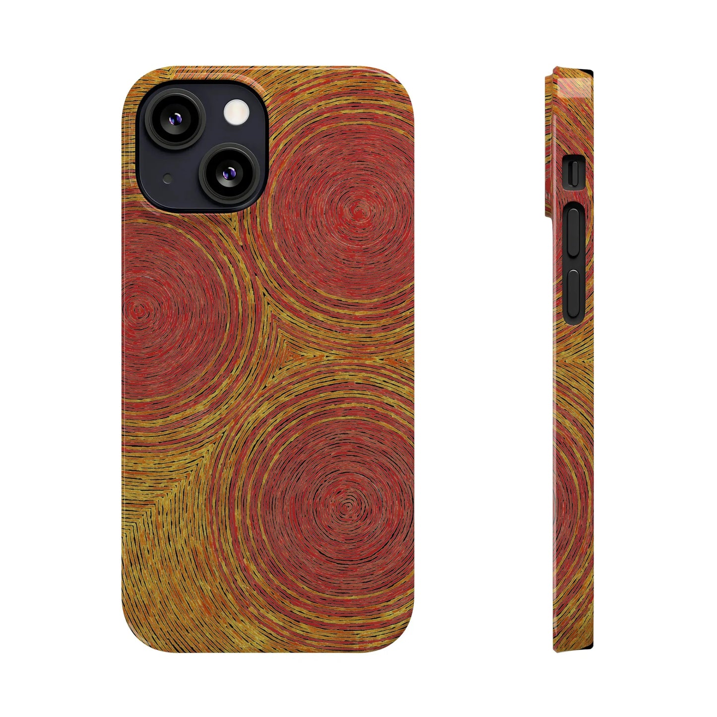 Fingerprints of the Sun Glossy Phone Case Printify