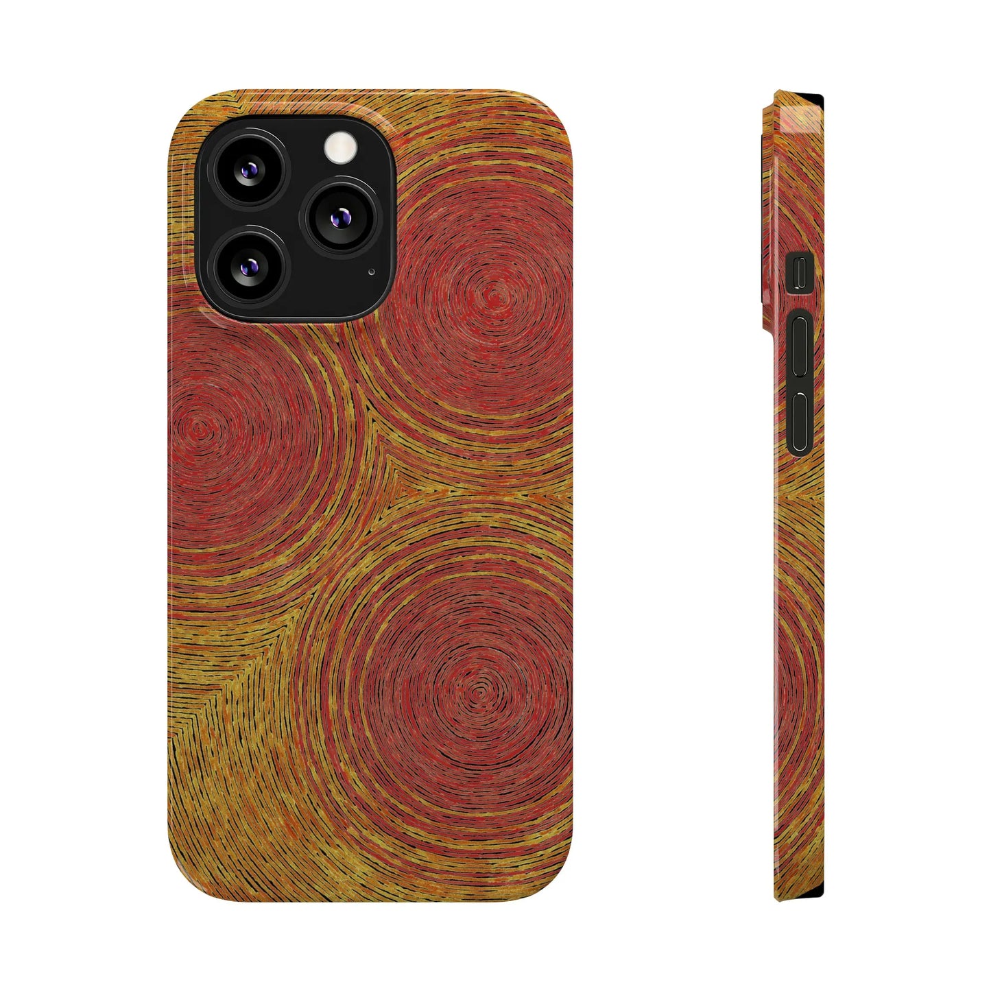 Fingerprints of the Sun Glossy Phone Case Printify