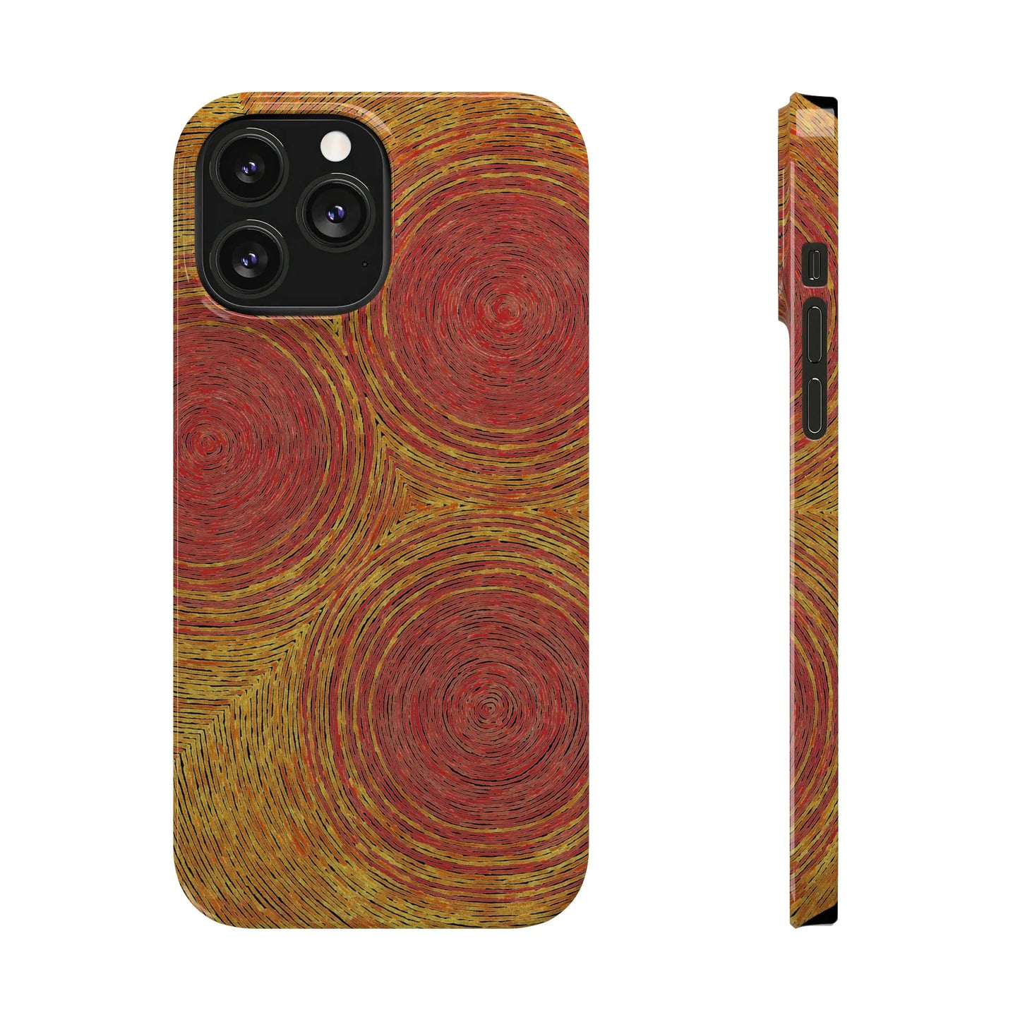 Fingerprints of the Sun Glossy Phone Case Printify