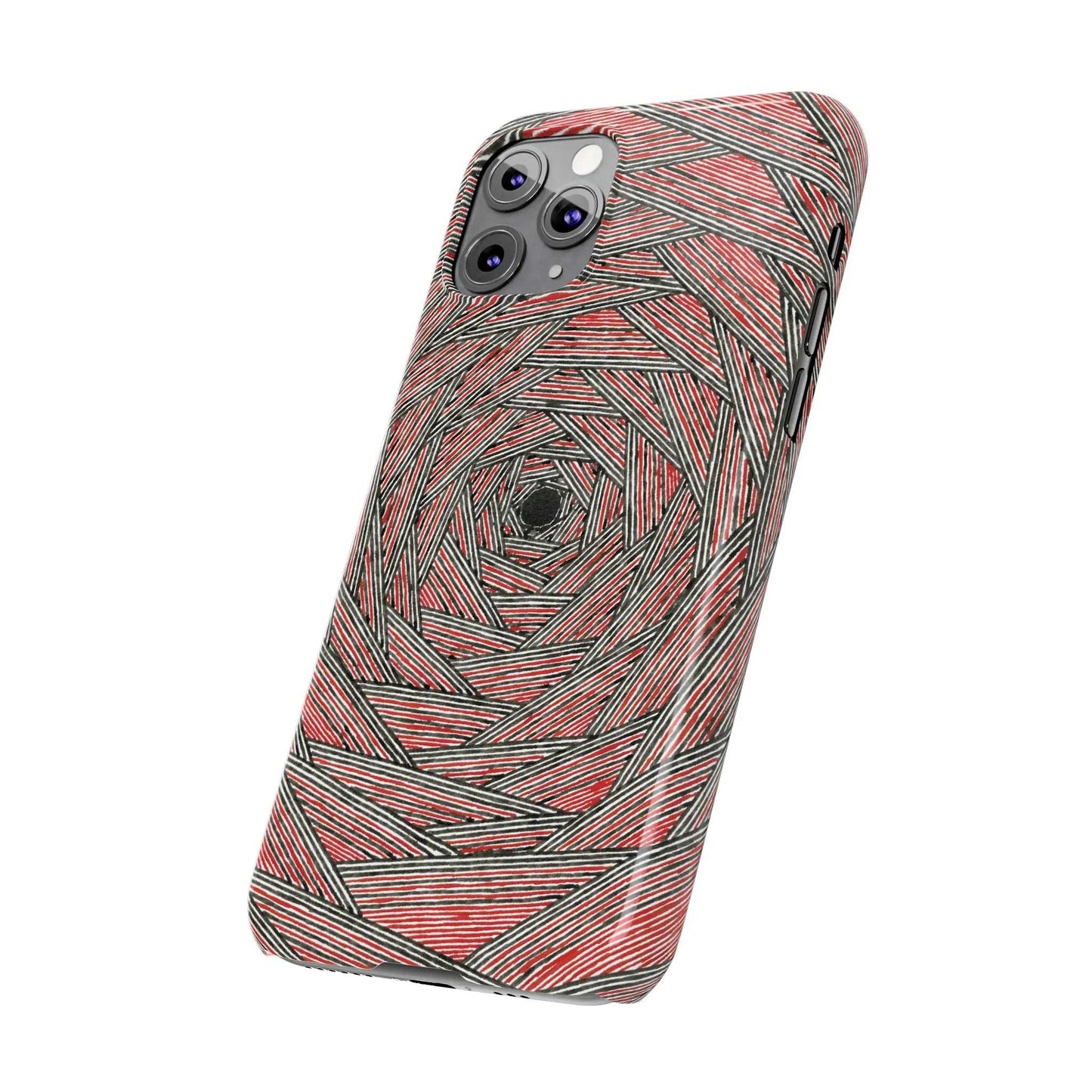 Aperature Glossy Phone Case Printify