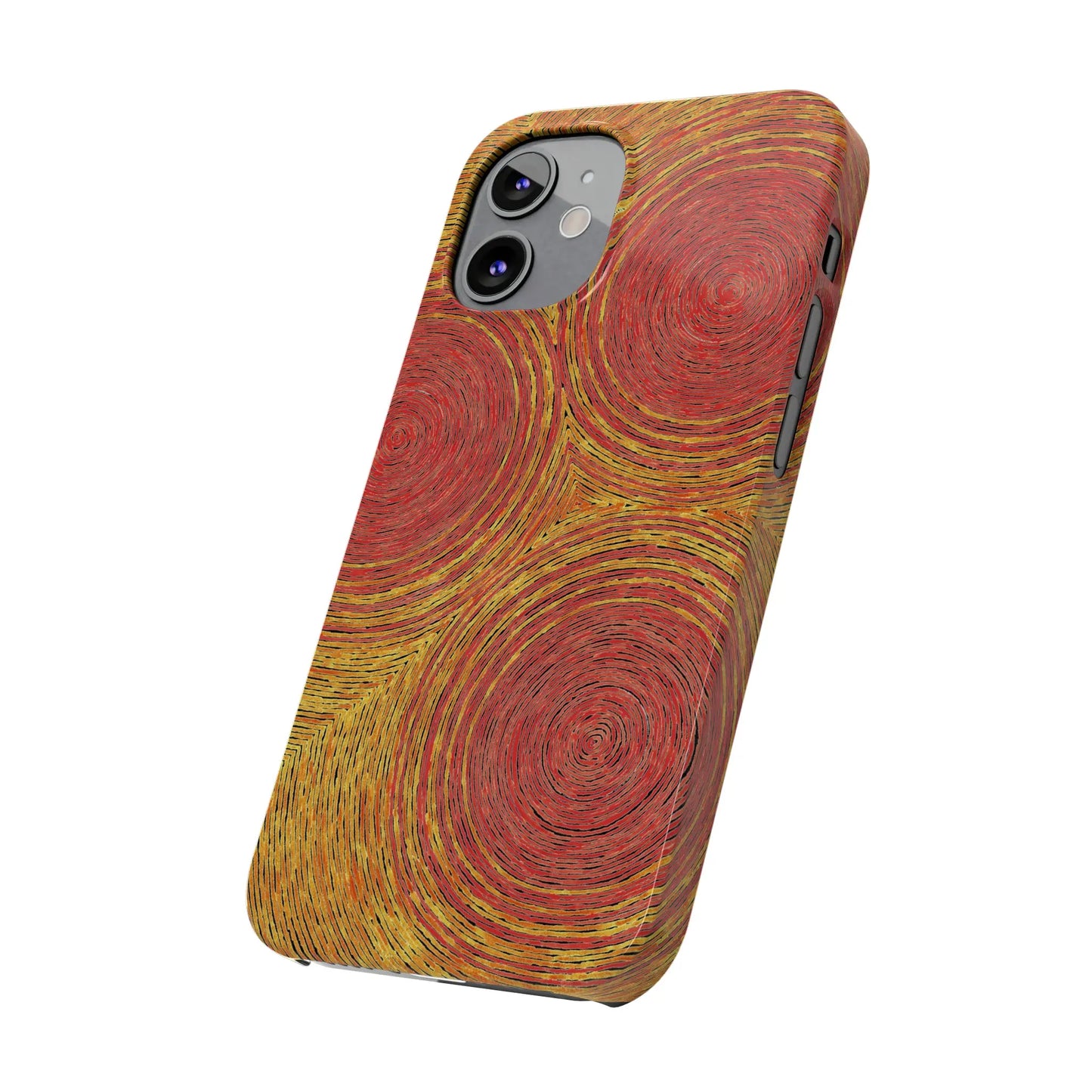 Fingerprints of the Sun Glossy Phone Case Printify