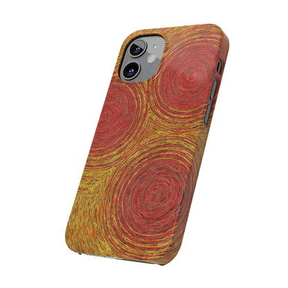 Fingerprints of the Sun Glossy Phone Case Printify