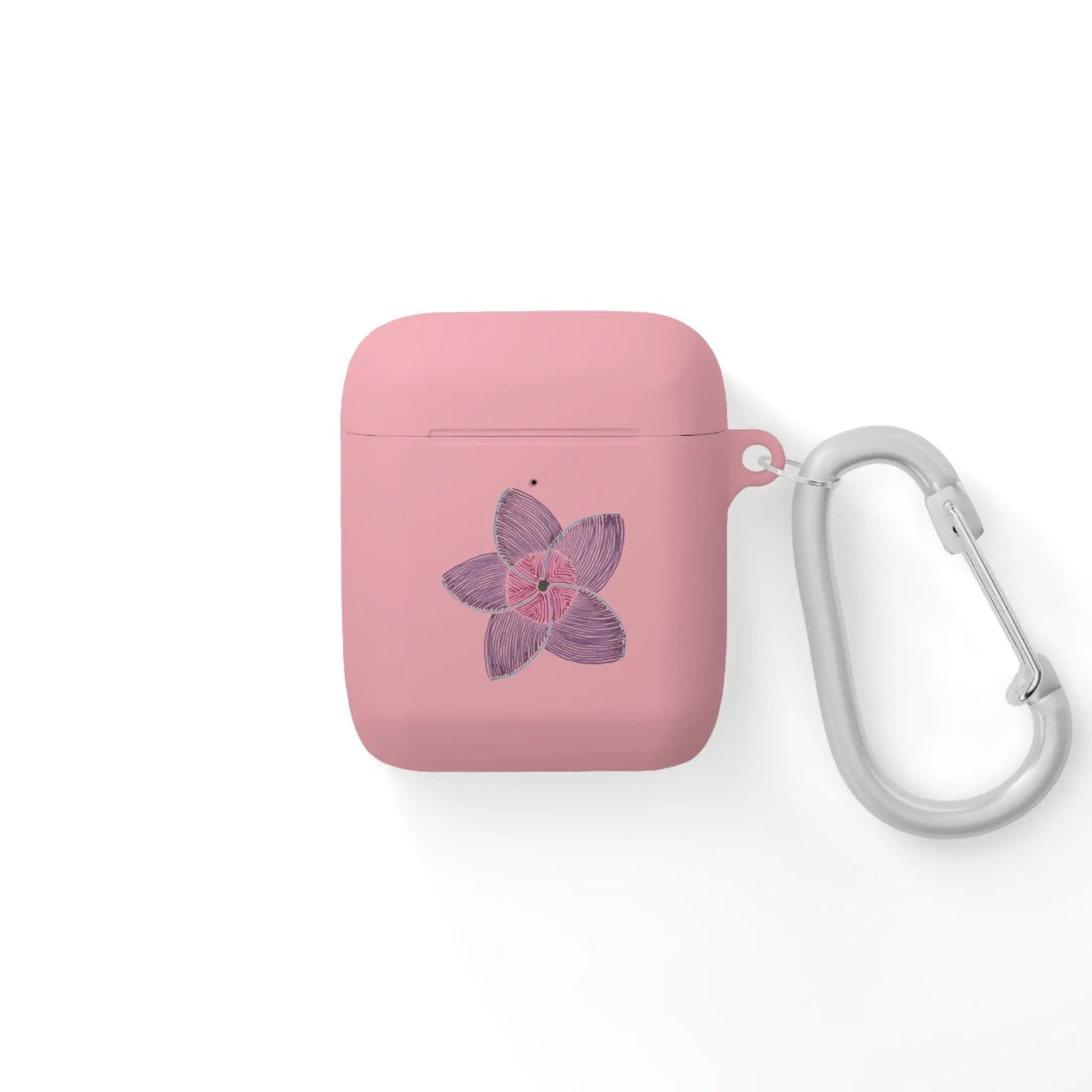 Purple Plumeria AirPods and AirPods Pro Case Cover Printify