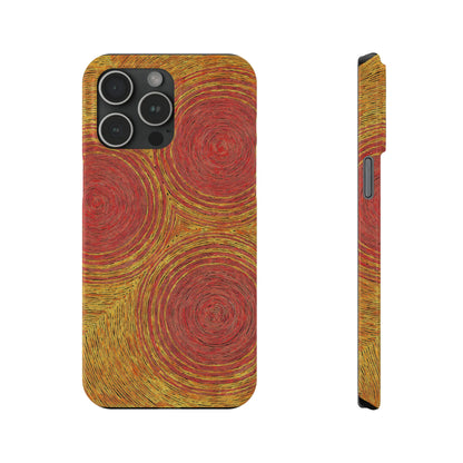 Fingerprints of the Sun Glossy Phone Case Printify