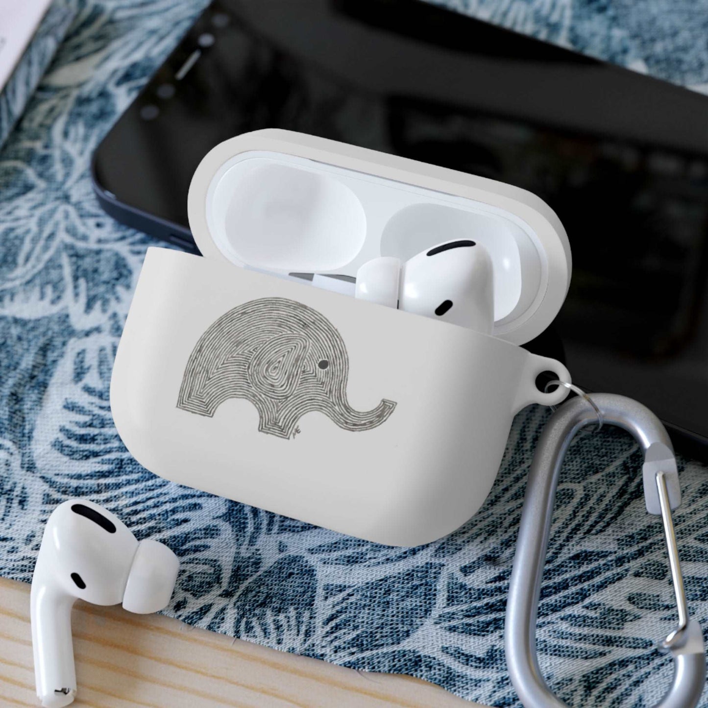 Elephant AirPods and AirPods Pro Case Cover Printify