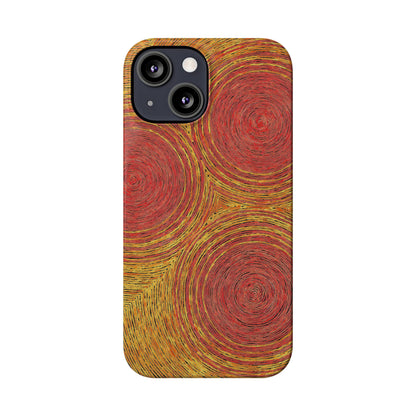 Fingerprints of the Sun Glossy Phone Case Printify