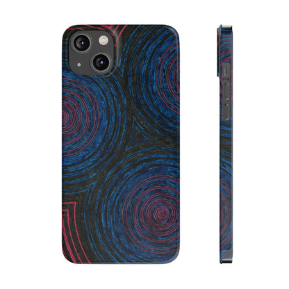 Fingerprints of the Moon Glossy Phone Case Printify