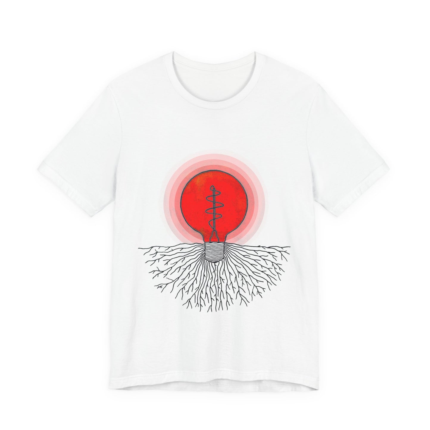 Incandescent Genesis Red Classic Jersey Short Sleeve Tee
