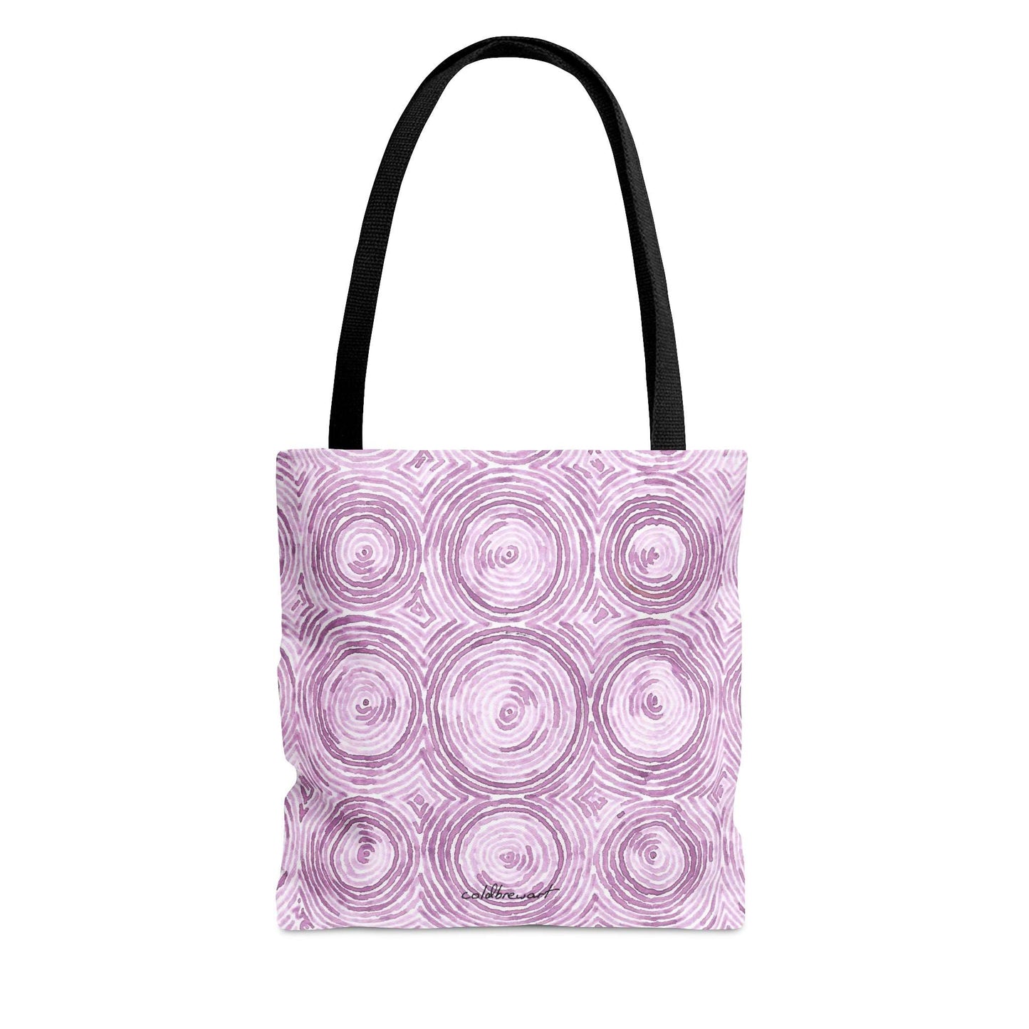 Bougainvillea Circles Tote Bag Printify