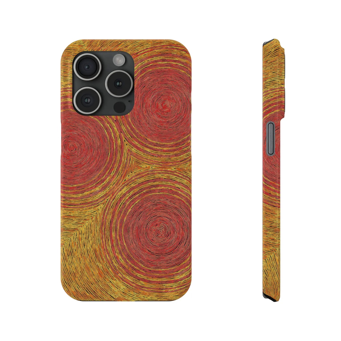 Fingerprints of the Sun Glossy Phone Case Printify