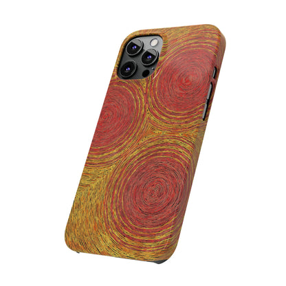 Fingerprints of the Sun Glossy Phone Case Printify