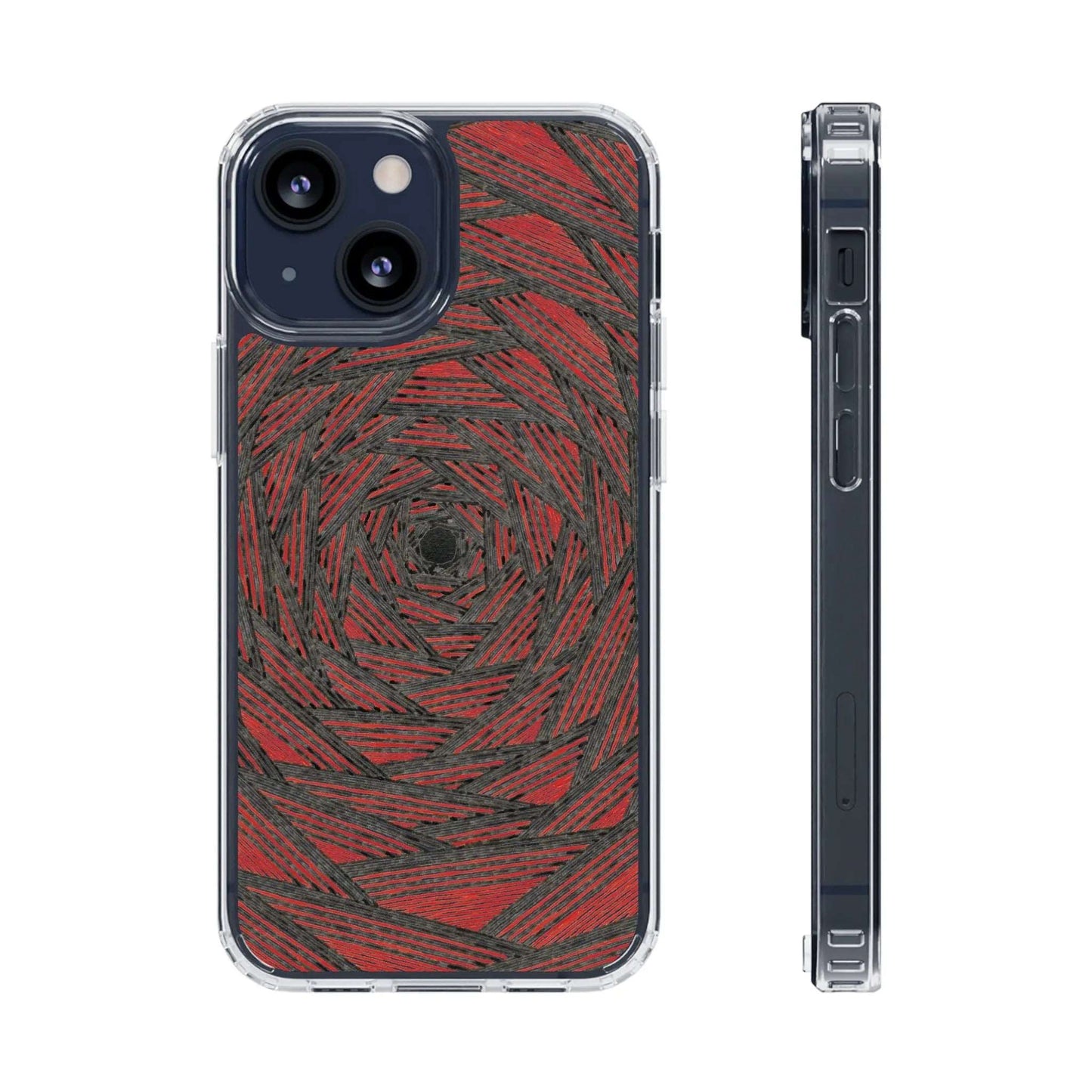 Aperature Clear Phone Case Printify