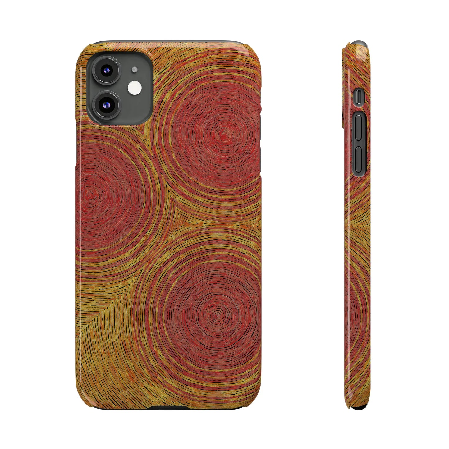 Fingerprints of the Sun Glossy Phone Case Printify