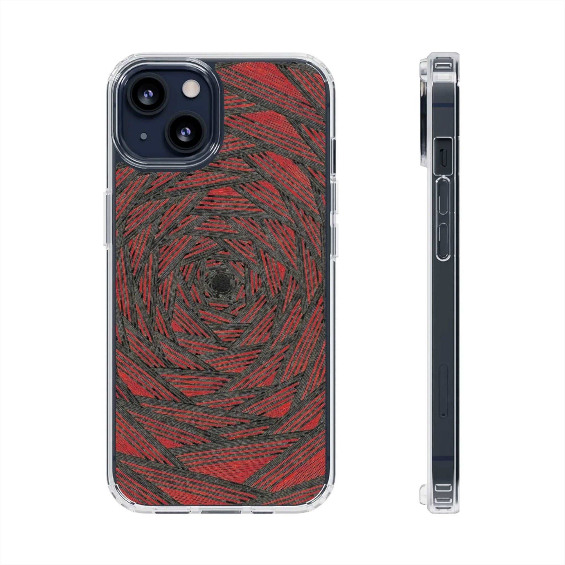 Aperature Clear Phone Case Printify