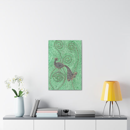 Peacock Canvas Print