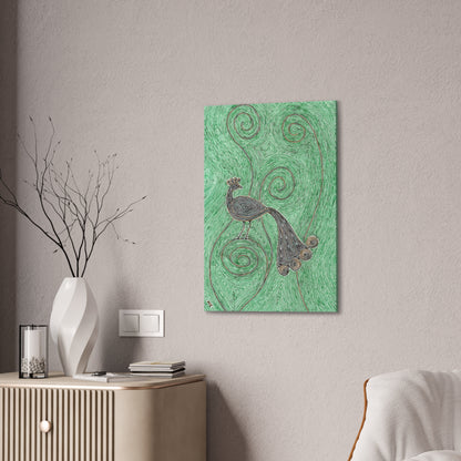 Peacock Canvas Print