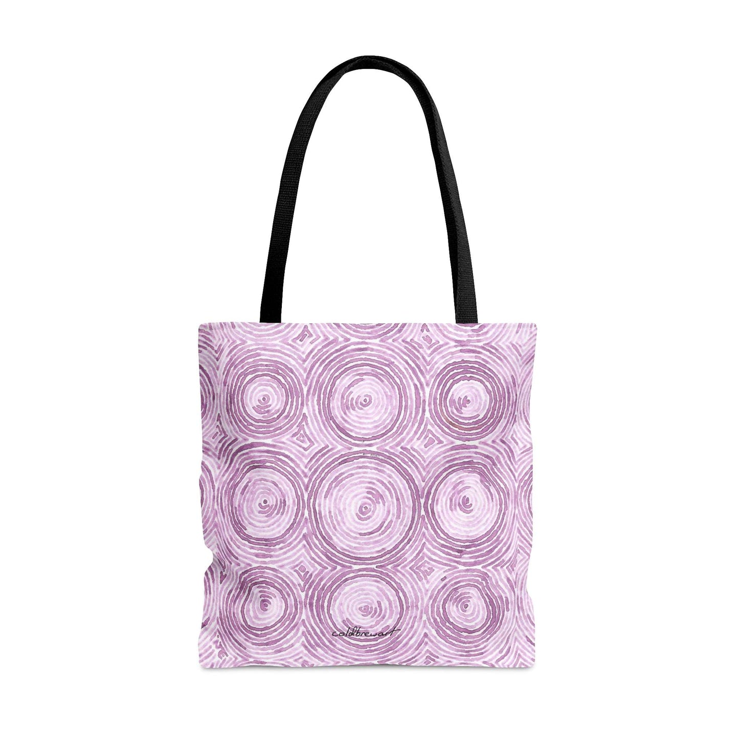 Bougainvillea Circles Tote Bag Printify