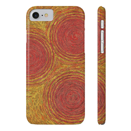 Fingerprints of the Sun Glossy Phone Case Printify