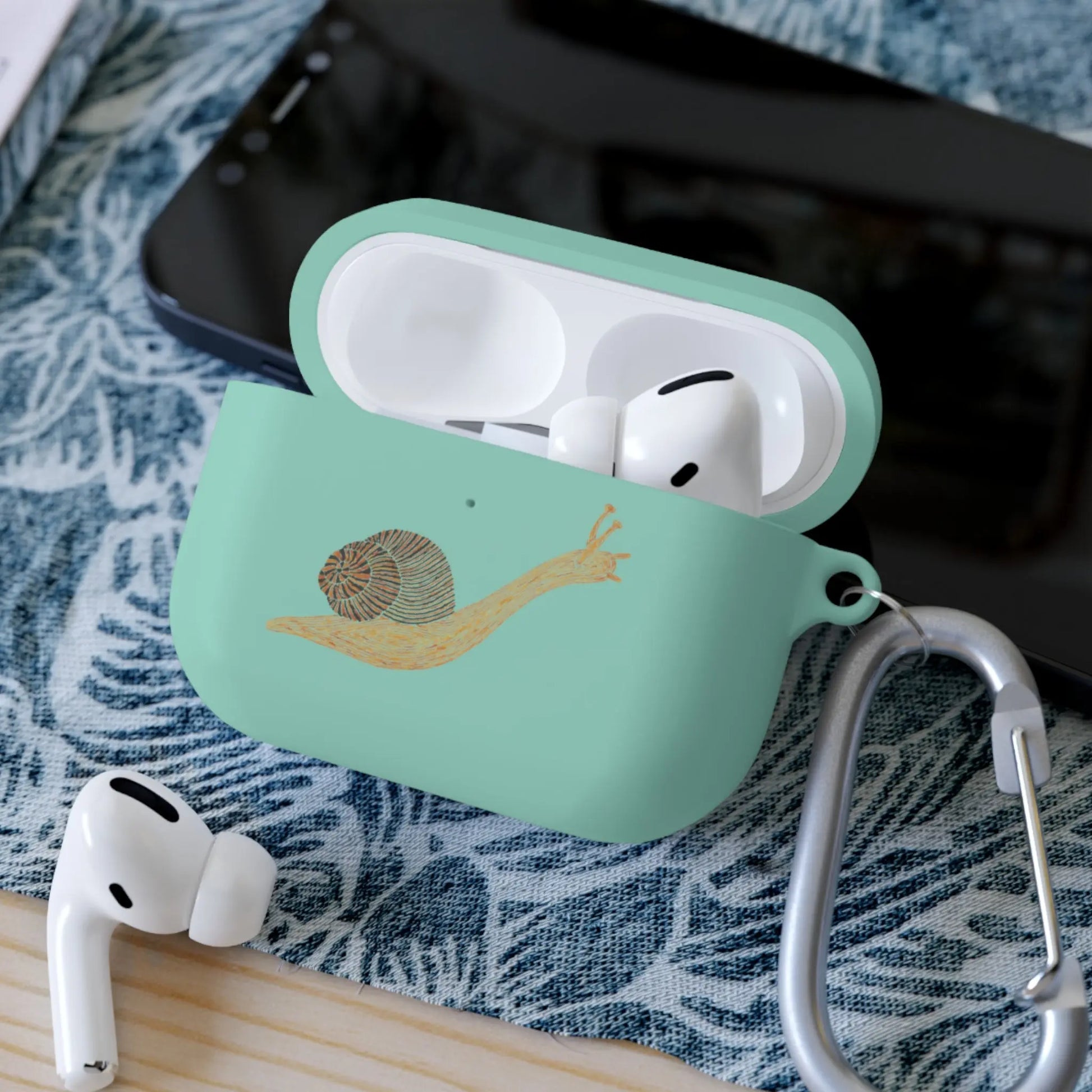 Snail AirPods and AirPods Pro Case Cover - Coldbrewart