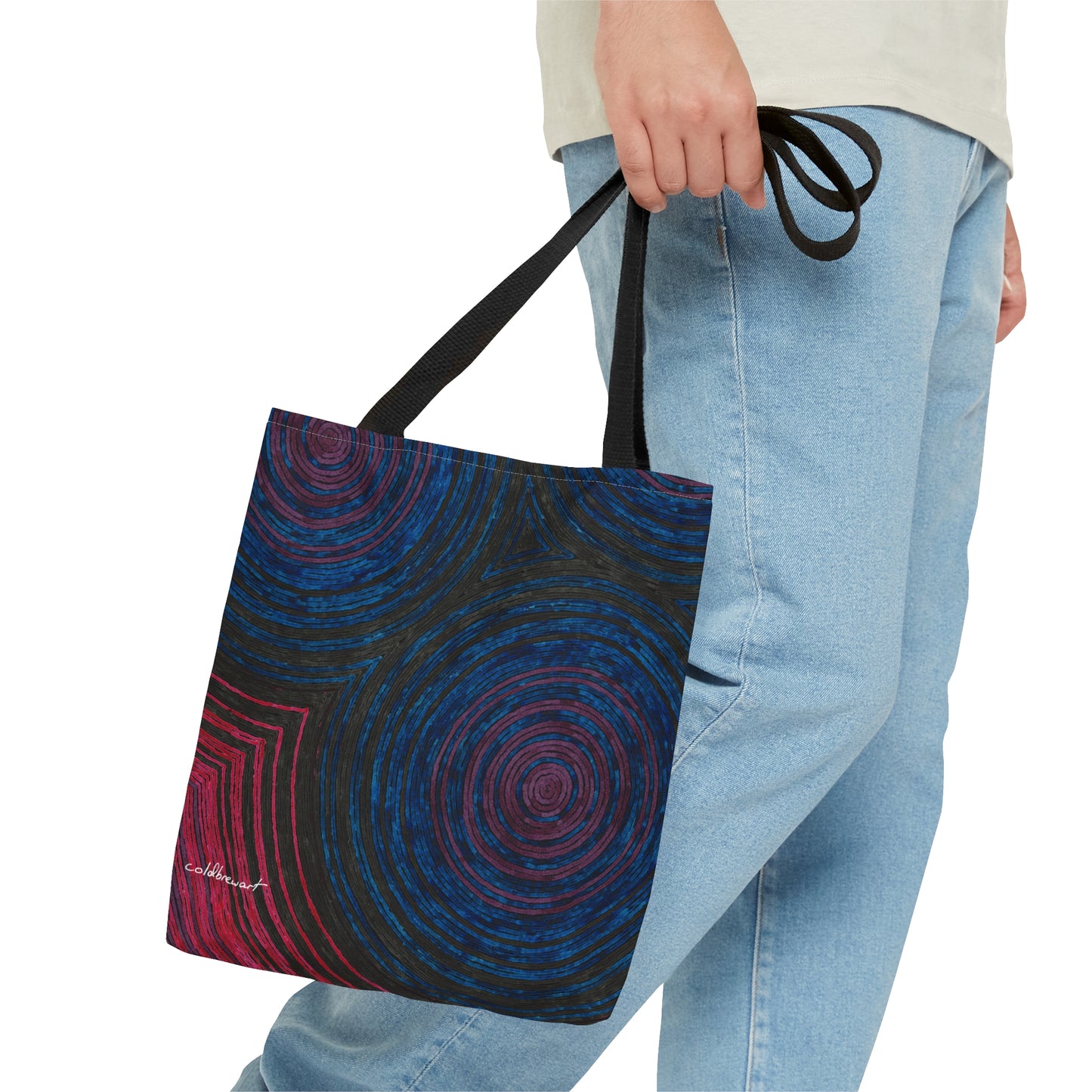 Fingerprints of the Moon Tote Bag Printify