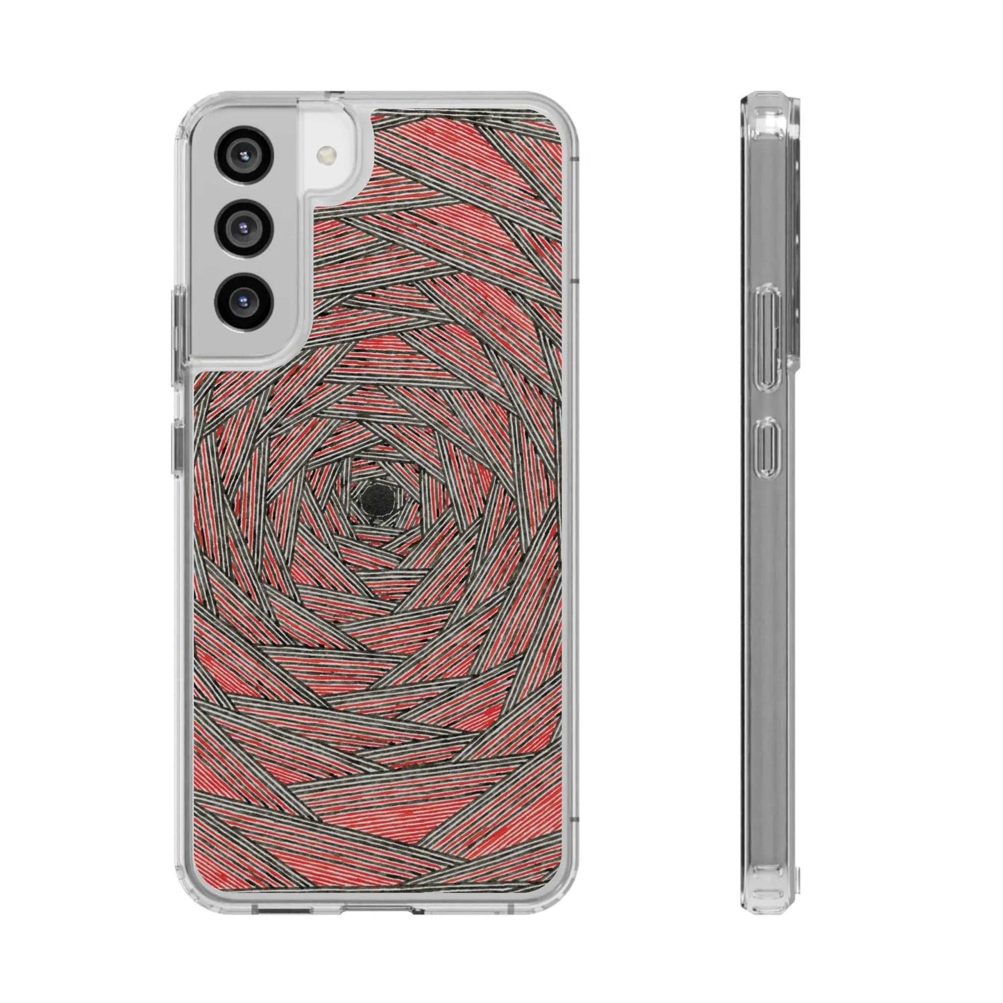 Aperature Clear Phone Case Printify