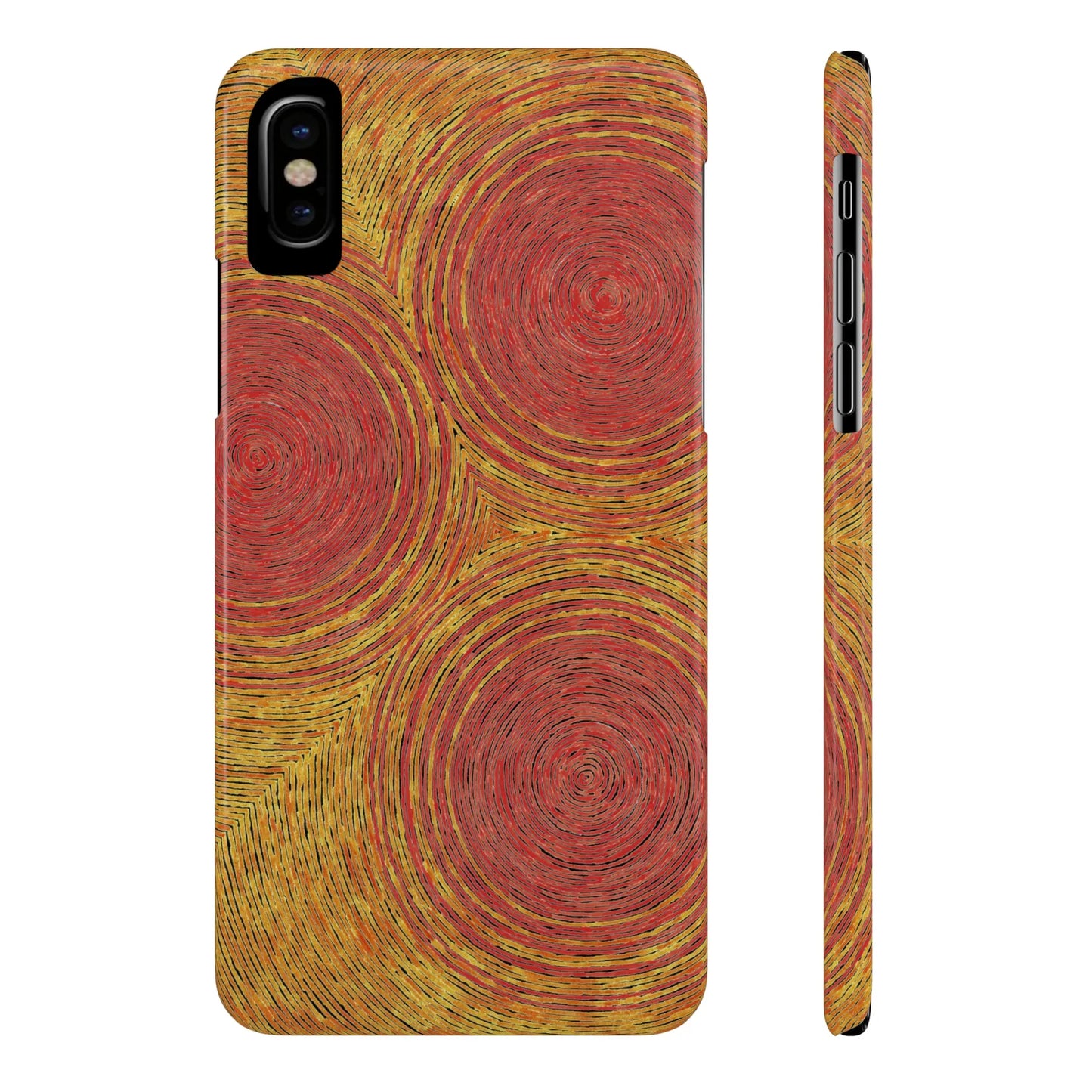 Fingerprints of the Sun Glossy Phone Case Printify