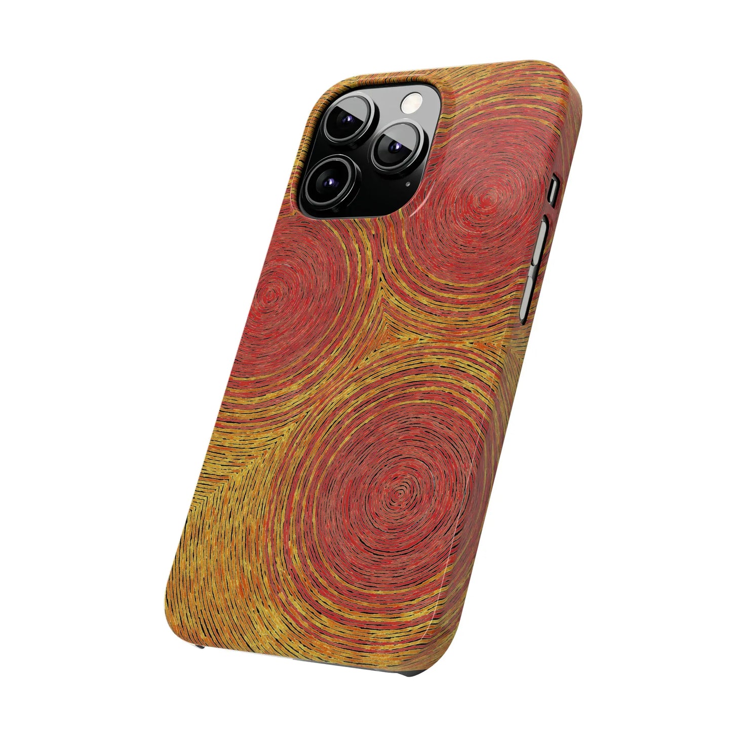 Fingerprints of the Sun Glossy Phone Case Printify