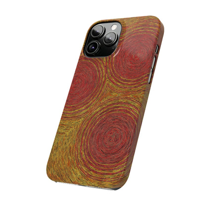 Fingerprints of the Sun Glossy Phone Case Printify