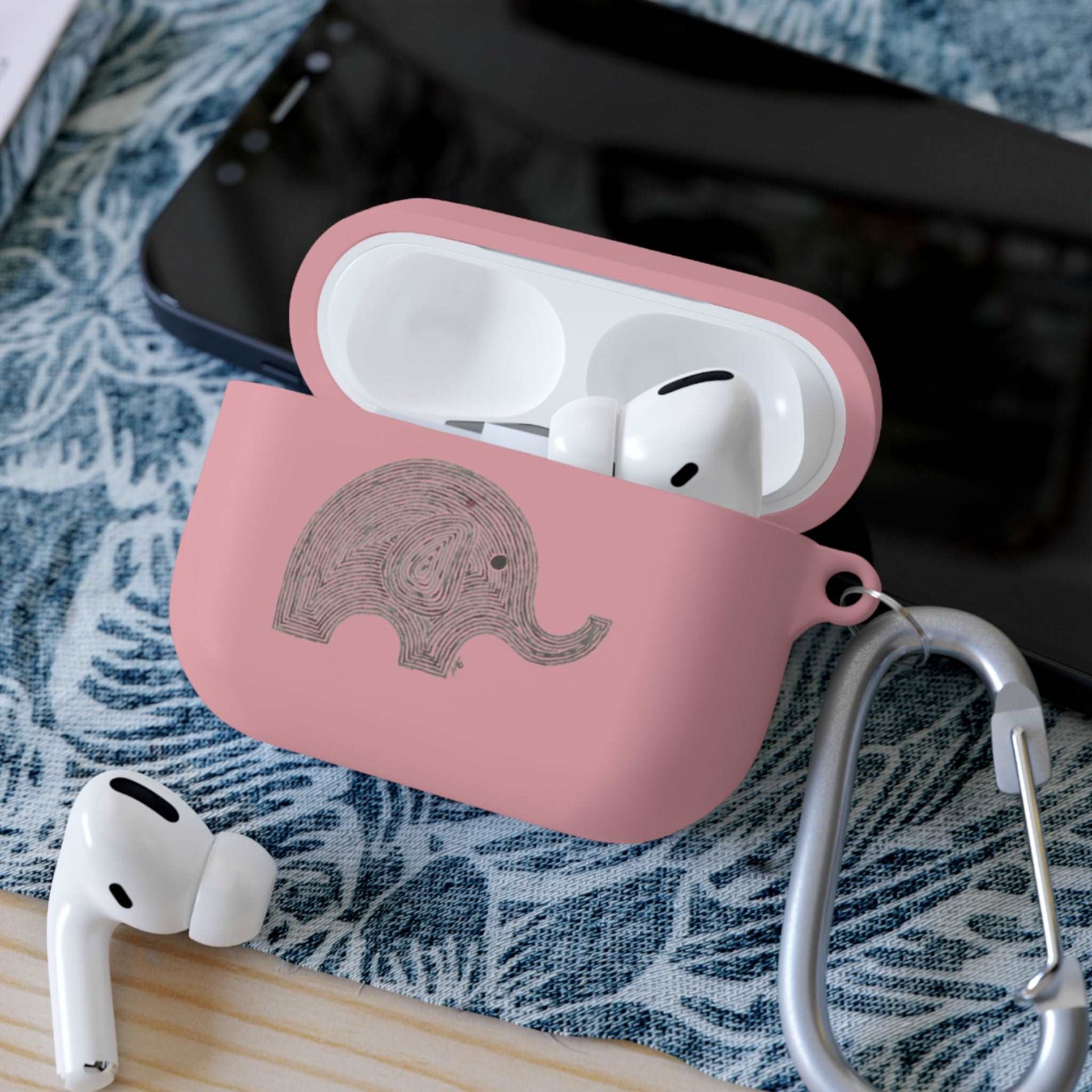 Elephant AirPods and AirPods Pro Case Cover Printify