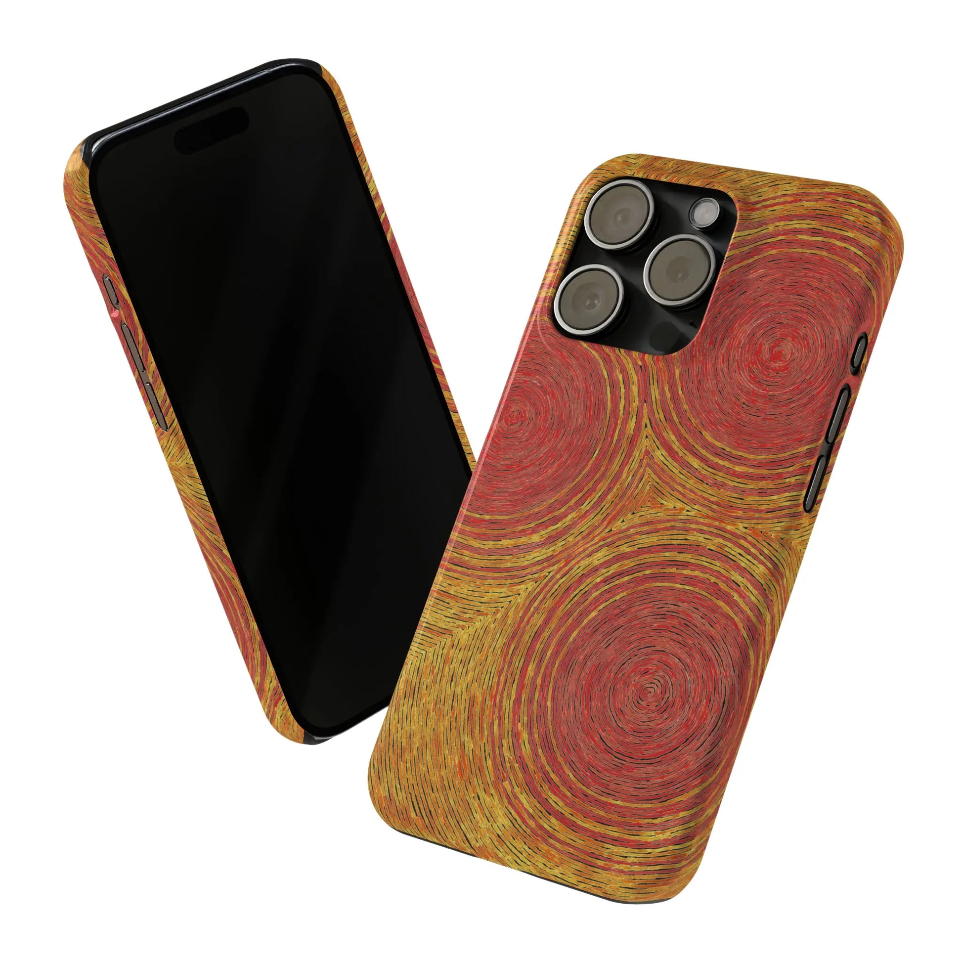 Fingerprints of the Sun Glossy Phone Case Printify